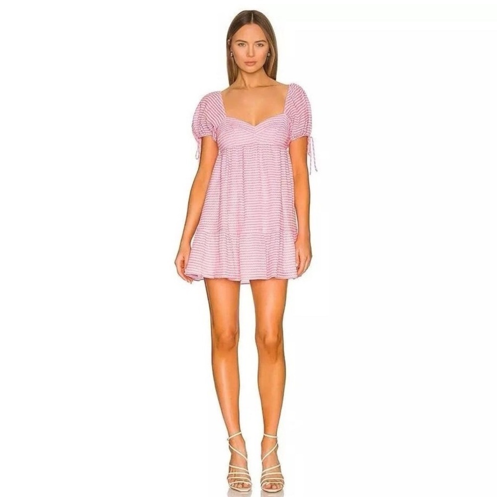 Amanda Uprichard Sicily Dress in Pink size XS